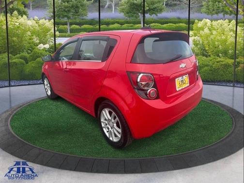 RED 2016 Chevrolet Sonic LT