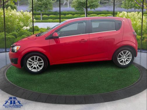 RED 2016 Chevrolet Sonic LT