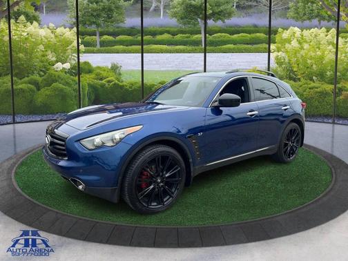 Iridium Blue 2016 INFINITI QX70 Base