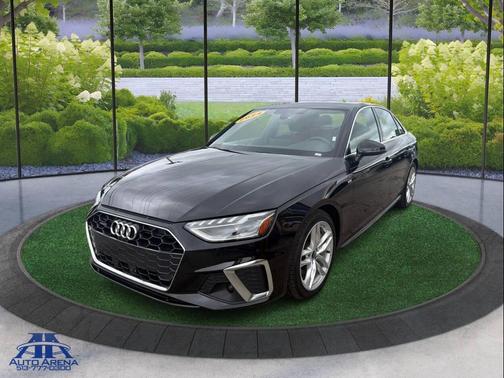 Black 2024 Audi A4 45 S line Premium Plus