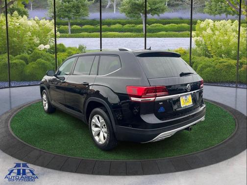 Deep Black Pearl 2018 Volkswagen Atlas 3.6L SE w/Technology
