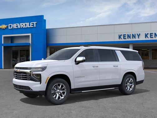 Polar White Tricoat 2026 Chevrolet Suburban Premier