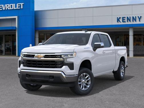 Summit White 2026 Chevrolet Silverado 1500 LT