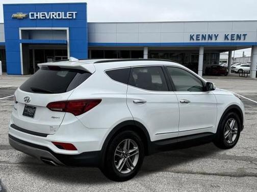 Frost White Pearl 2018 Hyundai Santa Fe Sport 2.4L
