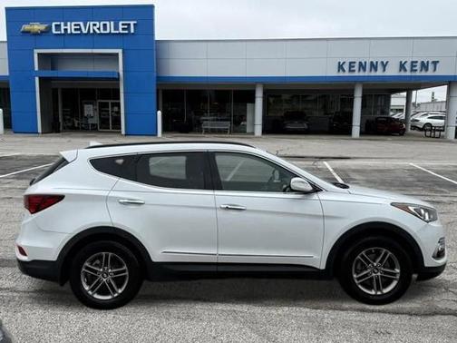 Frost White Pearl 2018 Hyundai Santa Fe Sport 2.4L