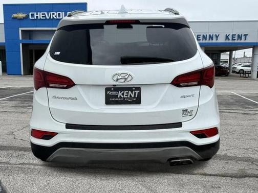 Frost White Pearl 2018 Hyundai Santa Fe Sport 2.4L