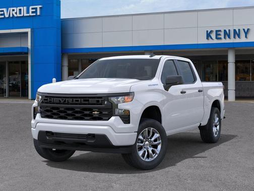 Summit White 2026 Chevrolet Silverado 1500 Custom