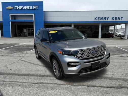 Silver 2023 Ford Explorer Limited