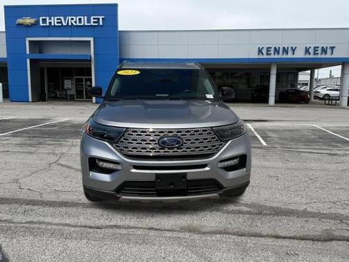 Silver 2023 Ford Explorer Limited