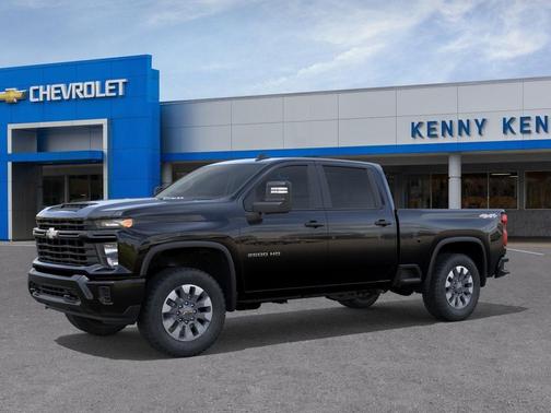 Black 2026 Chevrolet Silverado 2500 Custom