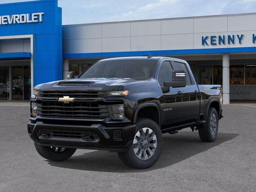 Black 2026 Chevrolet Silverado 2500 Custom