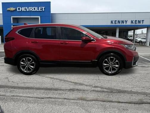 Radiant Red Metallic 2021 Honda CR-V 2WD EX