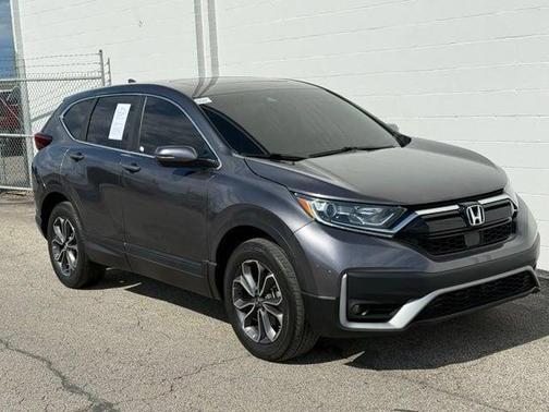 Gray 2022 Honda CR-V AWD EX-L