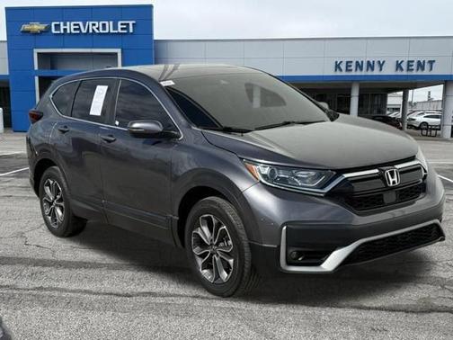 Gray 2022 Honda CR-V AWD EX-L