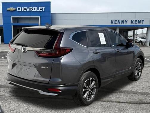 Gray 2022 Honda CR-V AWD EX-L