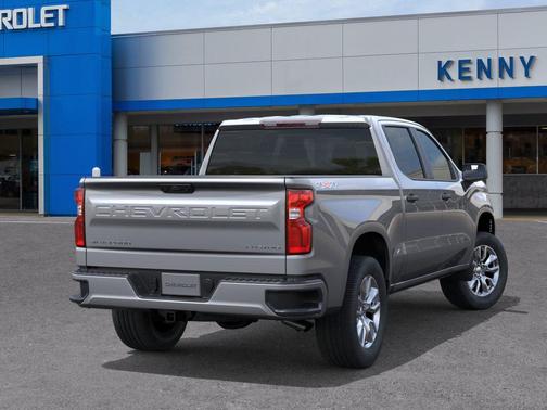 Sterling Gray Metallic 2026 Chevrolet Silverado 1500 Custom
