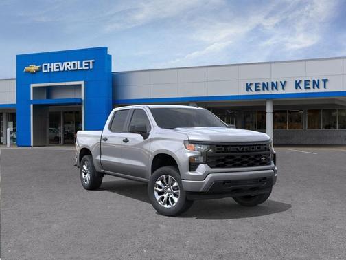 Sterling Gray Metallic 2026 Chevrolet Silverado 1500 Custom