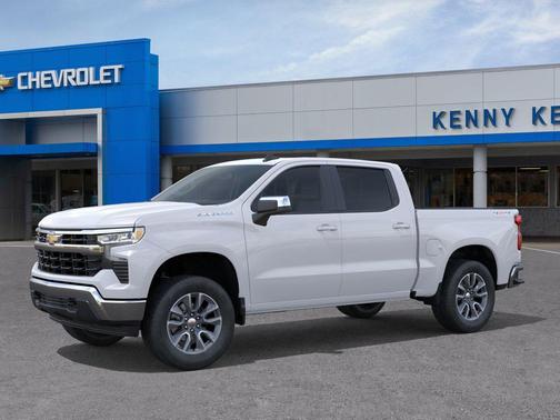 Summit White 2026 Chevrolet Silverado 1500 LT