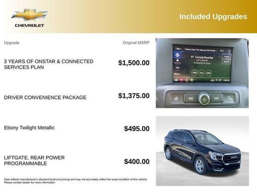 Ebony Twilight Metallic 2022 GMC Terrain SLE