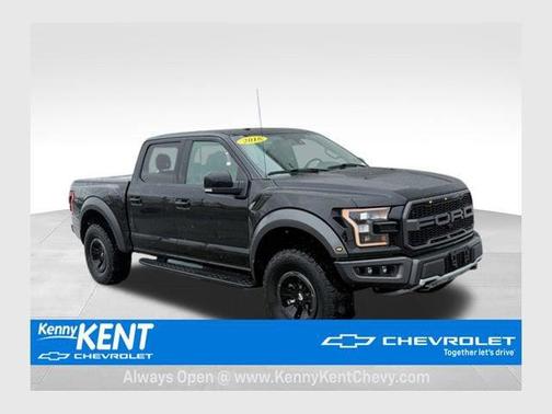 Shadow Black 2018 Ford F-150 Raptor