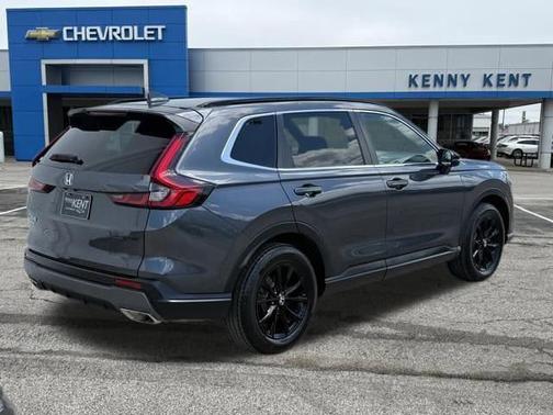 Gray 2024 Honda CR-V Hybrid Sport AWD