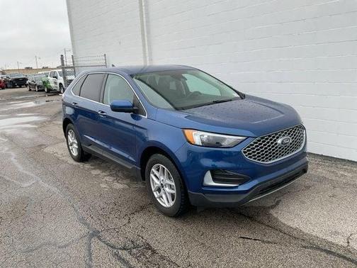 Blue 2023 Ford Edge SEL