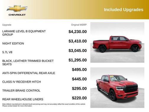 Flame Red Clearcoat 2024 RAM 1500 Laramie