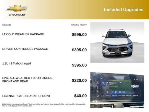 Summit White 2024 Chevrolet Trailblazer LT