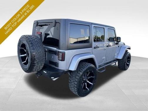 Billet Silver Metallic Clearcoat 2017 Jeep Wrangler Unlimited Sahara
