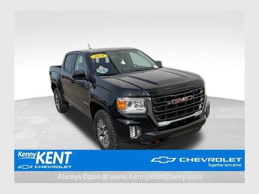 Onyx Black 2021 GMC Canyon AT4