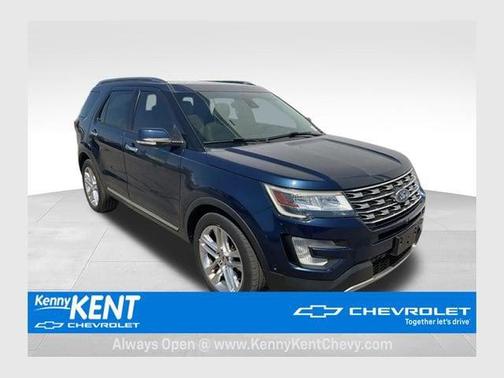 Blue Jeans Metallic 2016 Ford Explorer Limited