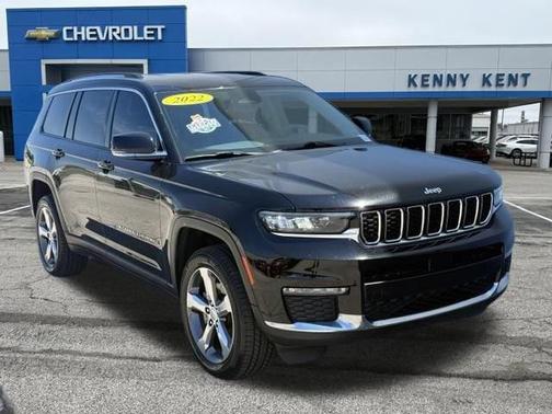 Diamond Black Crystal Pearlcoat 2022 Jeep Grand Cherokee L Limited