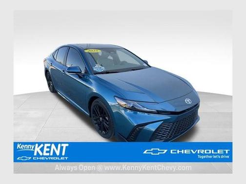 Blue 2025 Toyota Camry SE