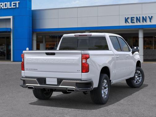Summit White 2026 Chevrolet Silverado 1500 LT