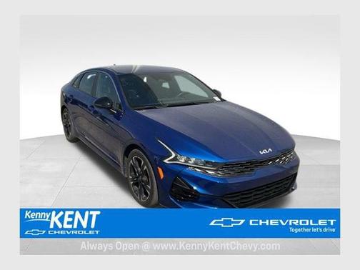 Sapphire Blue 2022 Kia K5 GT-Line