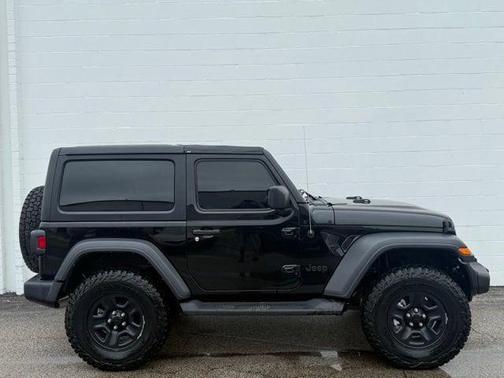 Black Clearcoat 2023 Jeep Wrangler Sport