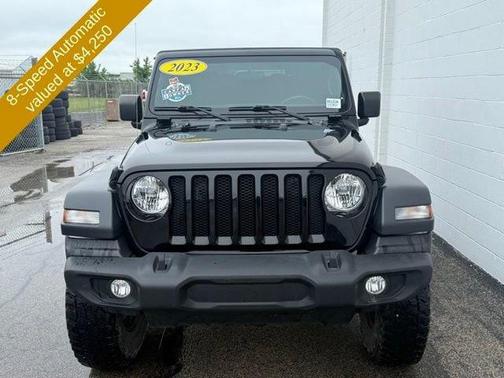 Black Clearcoat 2023 Jeep Wrangler Sport