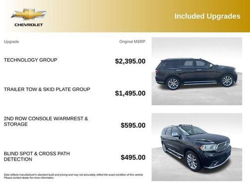 DB Black Clearcoat 2020 Dodge Durango Citadel AWD