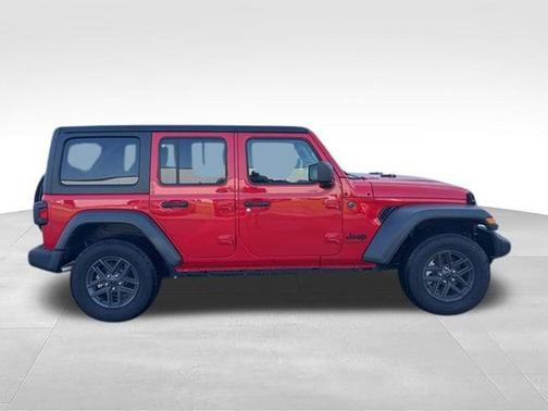 Firecracker Red Clearcoat 2025 Jeep Wrangler Sport S