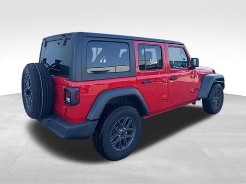 Firecracker Red Clearcoat 2025 Jeep Wrangler Sport S