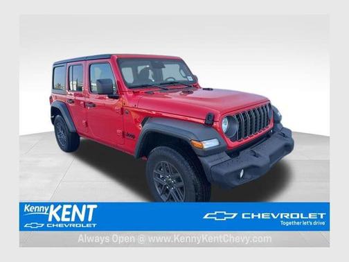 Firecracker Red Clearcoat 2025 Jeep Wrangler Sport S