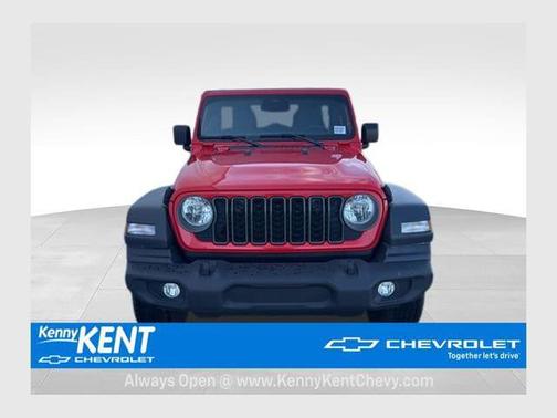 Firecracker Red Clearcoat 2025 Jeep Wrangler Sport S