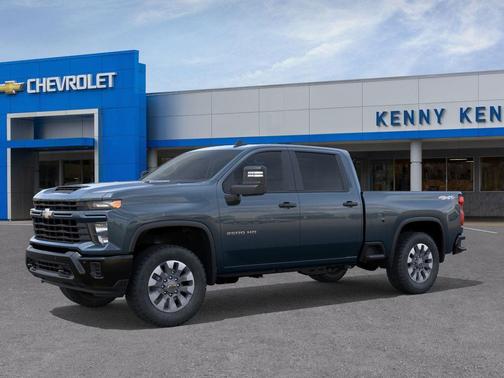 Lakeshore Blue Metallic 2026 Chevrolet Silverado 2500 Custom