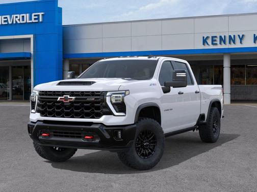 Summit White 2026 Chevrolet Silverado 2500 Crew Cab, Standard Bed, XR2, 4WD