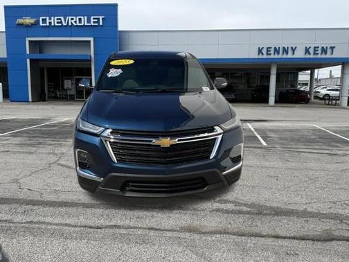 Northsky Blue Metallic 2023 Chevrolet Traverse LS