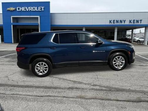 Northsky Blue Metallic 2023 Chevrolet Traverse LS