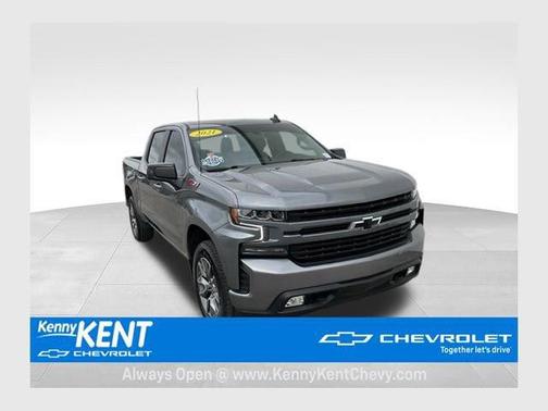 Satin Steel Metallic 2021 Chevrolet Silverado 1500 RST