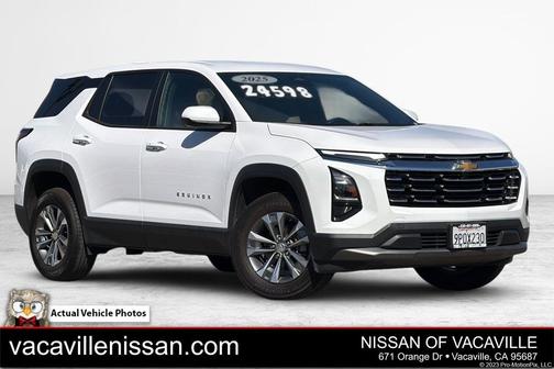 Summit White 2025 Chevrolet Equinox 1LT