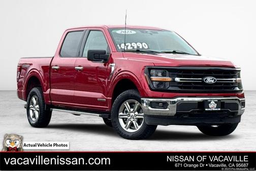 RAPID RED MET TINTED CC 2025 Ford F-150 XLT