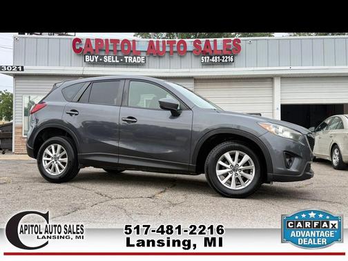 Gray 2015 Mazda CX-5 Touring